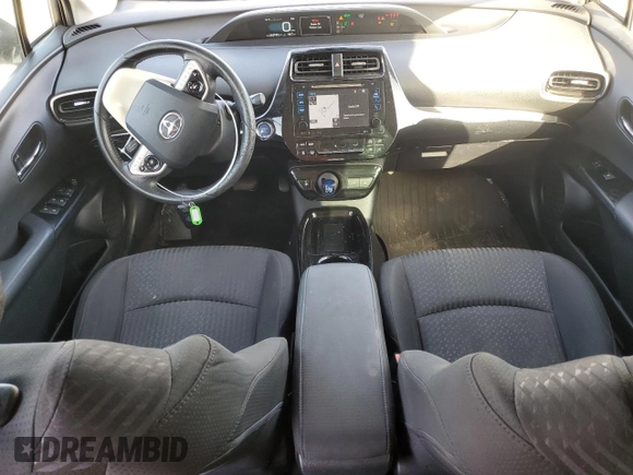 2017 Toyota Prius Two with VIN JTDKARFU7H3037108, listed as a Copart auction lot 49111555 with 203,143 mi miles and Salvage Title. Bid and sale history available at DreamBid. Image 8.