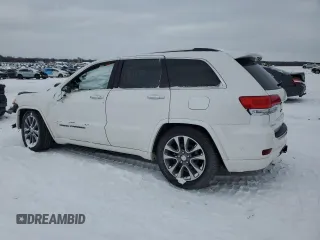2017 Jeep Grand Cherokee Overland with VIN 1C4RJFCT3HC822900, listed as a Copart auction lot 45709715 with 0 mi miles and Clean Title. Bid and sale history available at carsss.com. Image 2.