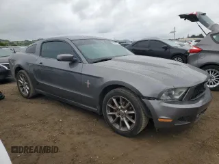 2010 Ford Mustang V6 with VIN 1ZVBP8AN1A5165506, listed as a Copart auction lot 53522765 with 132,089 mi miles and Salvage Title. Bid and sale history available at DreamBid. Image 4.