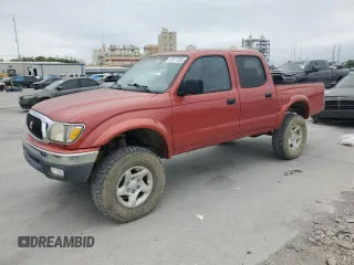 2001 Toyota Tacoma with VIN 5TEHN72N21Z740768, listed as a Copart auction lot 53377205 with 144,605 mi miles and Clean Title. Bid and sale history available at carsss.com. Image 1.
