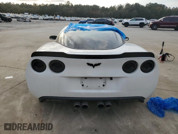 2012 Chevrolet Corvette Z16 Grand Sport 3LT with VIN 1G1YW2DW2C5106722, listed as a Copart auction lot 77883044 with 125,642 mi miles and Salvage title. Bid and sale history available at DreamBid. Image 6.