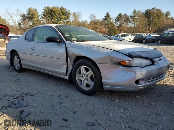 2004 Chevrolet Monte Carlo SS with VIN 2G1WX12K949276966, listed as a Copart auction lot 79441413 with 44,244 mi miles and Clean Title. Bid and sale history available at carsss.com. Image 4.