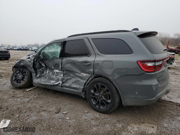 2023 Dodge Durango R/T Plus with VIN 1C4SDJCT4PC676534, listed as a Copart auction lot 44408075 with 0 mi miles and Salvage Title. Bid and sale history available at carsss.com. Image 2.