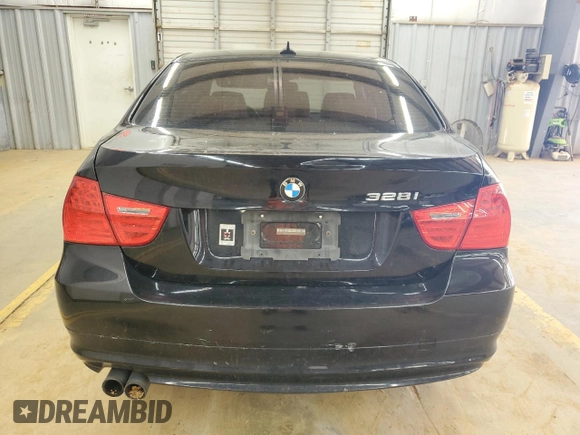 2011 BMW 3 Series 328i xDrive with VIN WBAPK7C5XBA969873, listed as a Copart auction lot 51419775 with 0 mi miles and Salvage Title. Bid and sale history available at carsss.com. Image 6.