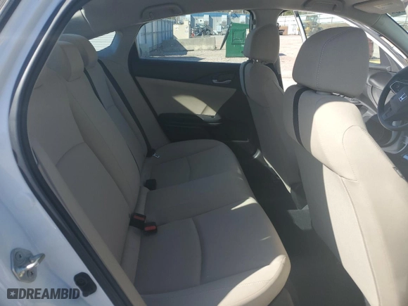 2019 Honda Civic Sedan LX with VIN 2HGFC2F60KH562263, listed as a Copart auction lot 48353885 with 27,880 mi miles and Salvage Title. Bid and sale history available at carsss.com. Image 10.