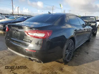 2019 Maserati Quattroporte S z VIN ZAM56YPA3K1333013, wystawiony jako Copart lot #54382315 z przebiegiem 57 678 mil mil oraz Szkoda całkowita • Salvage title. Historia ofert i sprzedaży dostępna na DreamBid. Obrazek 3.