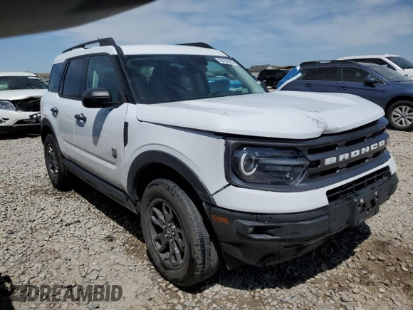 2024 Ford Bronco Sport Big Bend with VIN 3FMCR9B68RRE16976, listed as a Copart auction lot 58796635 with 5,815 mi miles and Salvage title. Bid and sale history available at DreamBid. Image 4.