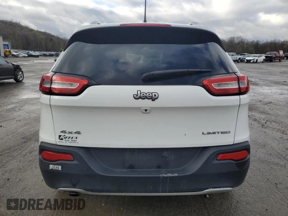 2016 Jeep Cherokee Limited z VIN 1C4PJMDB5GW211264, wystawiony jako Copart lot #53135105 z przebiegiem 142 991 mil mil oraz Szkoda całkowita • Salvage title. Historia ofert i sprzedaży dostępna na DreamBid. Obrazek 6.