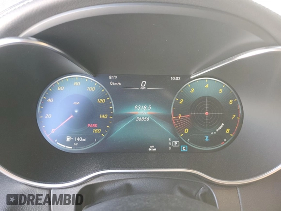 2021 Mercedes-Benz C 300 z VIN W1KWJ8DB3MG066286, wystawiony jako Copart lot #87467674 z przebiegiem 36 856 mil mil oraz Szkoda całkowita • Salvage title. Historia ofert i sprzedaży dostępna na DreamBid. Obrazek 9.