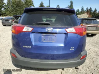 2014 Toyota RAV4 LE with VIN 2T3BFREV9EW192361, listed as a Copart auction lot 53189925 with 122,161 mi miles and Salvage Title. Bid and sale history available at carsss.com. Image 6.