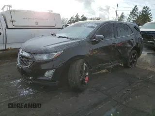 2019 Chevrolet Equinox LT with VIN 2GNAXVEX5K6145751, listed as a Copart auction lot 45759235 with 72,590 mi miles and Salvage Title. Bid and sale history available at carsss.com. Image 1.
