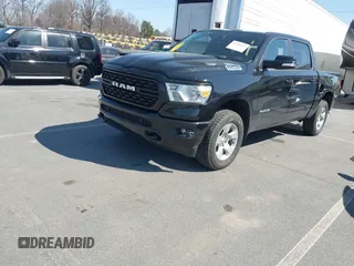 2022 Ram 1500 Big Horn with VIN 1C6SRFFT9NN428671, listed as a IAAI auction lot 41780427 with 63,781 mi miles. Bid and sale history available at carsss.com. Image 18.