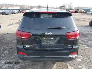 2019 Kia Sorento LX with VIN 5XYPGDA35KG553010, listed as a IAAI auction lot 41839878 with 87,392 mi miles. Bid and sale history available at carsss.com. Image 16.