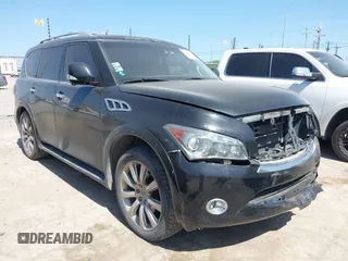 2013 Infiniti QX56 z VIN JN8AZ2NE6D9041717, wystawiony jako IAAI lot #41991072 z przebiegiem 178 358 mil mil oraz . Historia ofert i sprzedaży dostępna na DreamBid. Obrazek 1.