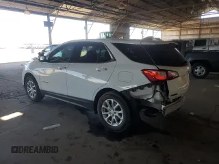 2020 Chevrolet Equinox LT with VIN 2GNAXJEV9L6174520, listed as a Copart auction lot 60227155 with 58,057 mi miles and Salvage title. Bid and sale history available at DreamBid. Image 2.