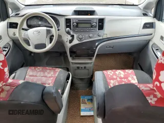 2012 Toyota Sienna with VIN 5TDZK3DC2CS272641, listed as a Copart auction lot 53378905 with 115,153 mi miles and Salvage title. Bid and sale history available at DreamBid. Image 8.