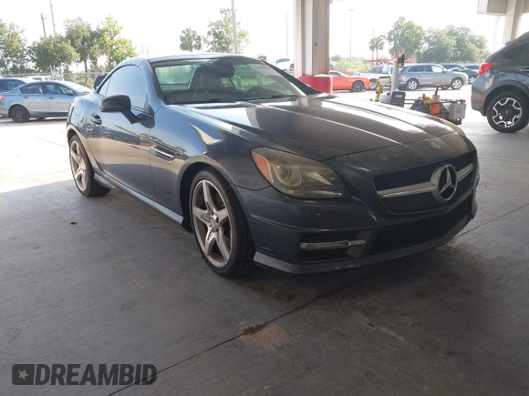 2012 Mercedes-Benz SLK 250 with VIN WDDPK4HA4CF036956, listed as a IAAI auction lot 42382830 with 89,369 mi miles and . Bid and sale history available at DreamBid. Image 1.