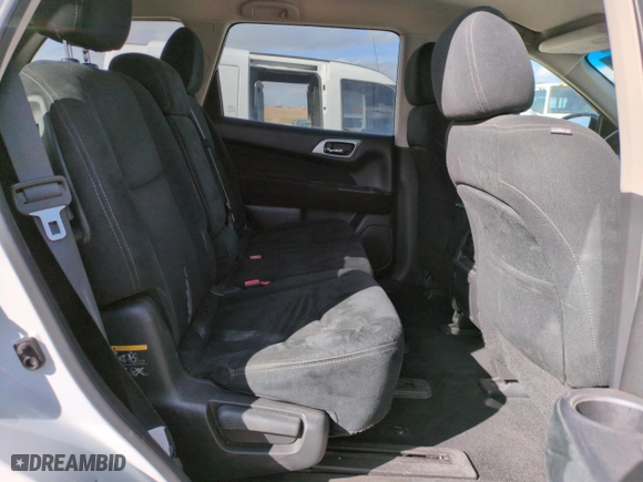 2015 Nissan Pathfinder Platinum with VIN 5N1AR2MMXFC652985, listed as a Copart auction lot 48891735 with 97,243 mi miles and Salvage Title. Bid and sale history available at carsss.com. Image 10.