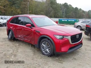 2024 Mazda CX-90 Preferred Plus with VIN JM3KKCHDXR1104151, listed as a IAAI auction lot 40749230 with 19,611 mi miles and . Bid and sale history available at DreamBid. Image 1.