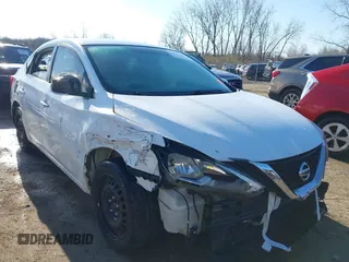 2019 Nissan Sentra S with VIN 3N1AB7AP9KY339712, listed as a IAAI auction lot 41984204 with 116,153 mi miles and . Bid and sale history available at DreamBid. Image 1.