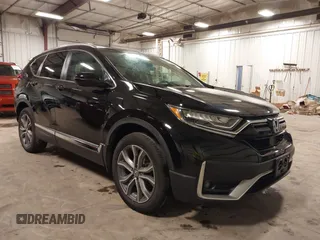 2021 Honda CR-V Touring with VIN 2HKRW2H9XMH653531, listed as a IAAI auction lot 41167970 with 32,228 mi miles. Bid and sale history available at carsss.com. Image 1.