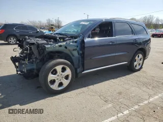 2015 Dodge Durango Limited with VIN 1C4RDJDG8FC938702, listed as a Copart auction lot 51119245 with 74,445 mi miles and Salvage title. Bid and sale history available at DreamBid. Image 1.