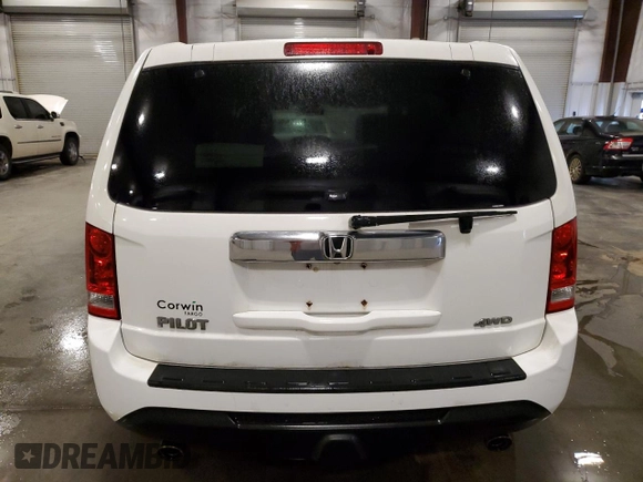 2013 Honda Pilot EX-L with VIN 5FNYF4H55DB047086, listed as a Copart auction lot 60793505 with Not provided miles and Salvage title. Bid and sale history available at DreamBid. Image 6.