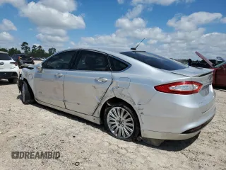 2014 Ford Fusion Titanium with VIN 3FA6P0SU7ER337512, listed as a Copart auction lot 56201325 with 89,826 mi miles and Salvage title. Bid and sale history available at DreamBid. Image 2.