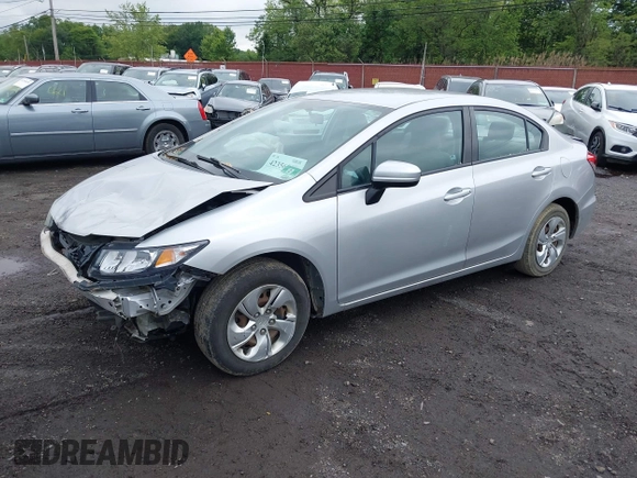 2014 Honda Civic LX z VIN 19XFB2F52EE262992, wystawiony jako IAAI lot #42356546 z przebiegiem 164 288 mil mil oraz . Historia ofert i sprzedaży dostępna na DreamBid. Obrazek 19.