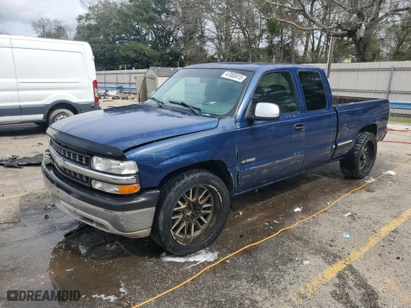 2004 Chevrolet Silverado 1500 LS with VIN 2GCEC19T8Y1279035, listed as a Copart auction lot 47000415 with 0 mi miles and Salvage Title. Bid and sale history available at carsss.com. Image 1.