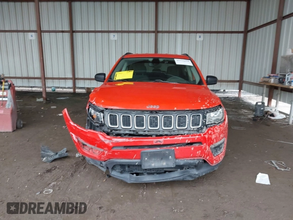 2019 Jeep Compass Sport z VIN 3C4NJCAB2KT676721, wystawiony jako IAAI lot #42116610 z przebiegiem 130 701 mil mil oraz . Historia ofert i sprzedaży dostępna na DreamBid. Obrazek 12.
