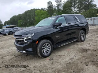 2021 Chevrolet Tahoe LT with VIN 1GNSKNKD7MR266933, listed as a Copart auction lot 57867845 with 139,351 mi miles and Salvage title. Bid and sale history available at DreamBid. Image 1.