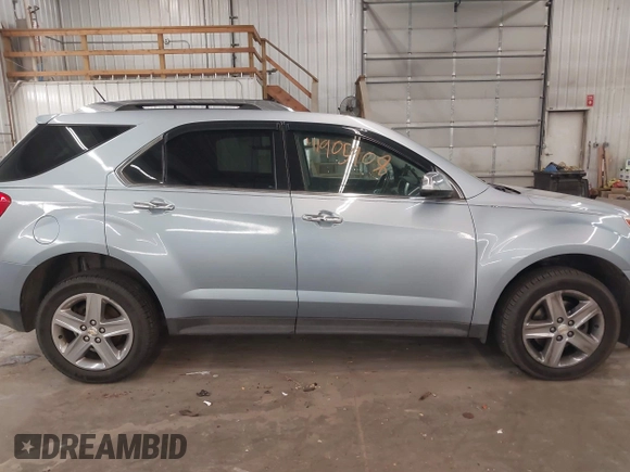 2015 Chevrolet Equinox LTZ with VIN 2GNFLHE35F6357023, listed as a IAAI auction lot 41905908 with 165,388 mi miles and . Bid and sale history available at DreamBid. Image 14.
