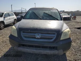 2005 Honda Pilot EX-L with VIN 2HKYF18565H550322, listed as a Copart auction lot 51981245 with 244,692 mi miles and Clean Title. Bid and sale history available at carsss.com. Image 5.