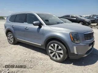 2020 Kia Telluride S with VIN 5XYP64HC3LG054863, listed as a Copart auction lot 84088934 with 115,569 mi miles and Salvage title. Bid and sale history available at DreamBid. Image 4.