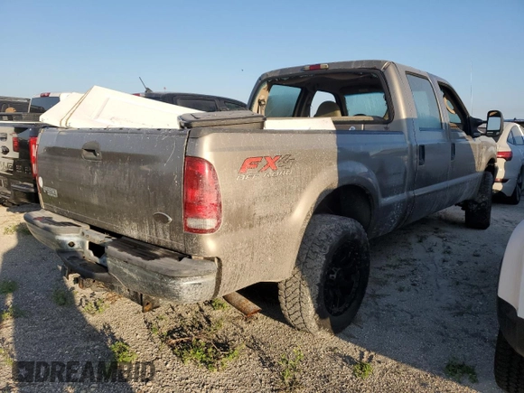 2004 Ford Super Duty F-250 XL with VIN 1FTNW21L44EC17911, listed as a Copart auction lot 75425164 with 0 mi miles and Salvage Title. Bid and sale history available at carsss.com. Image 3.