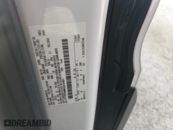 2019 Ford Transit с VIN 1FTYR3XM8KKA10401, выставлен на аукционе Copart как лот 77199774 с пробегом 162 647 миль миль и На запчасти • Non repairable. История ставок и продаж доступна на DreamBid. Изображение 13.