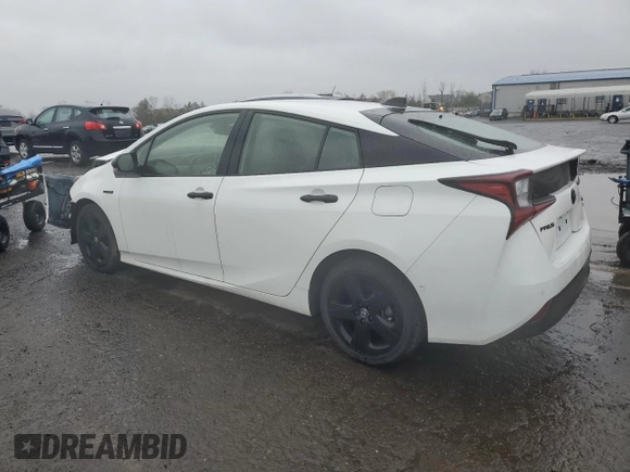 2022 Toyota Prius L Eco with VIN JTDKAMFU0N3172350, listed as a Copart auction lot 52685865 with 55,573 mi miles and Salvage Title. Bid and sale history available at DreamBid. Image 2.