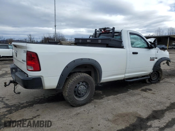 2013 Ram 2500 Tradesman with VIN 3C6LR5AT1DG524713, listed as a Copart auction lot 47974475 with Not provided miles and Salvage title. Bid and sale history available at DreamBid. Image 3.