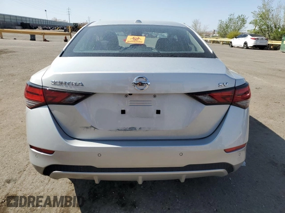 2023 Nissan Sentra SV z VIN 3N1AB8CV8PY310579, wystawiony jako Copart lot #52317515 z przebiegiem 12 404 mil mil oraz Szkoda całkowita • Salvage title. Historia ofert i sprzedaży dostępna na DreamBid. Obrazek 6.