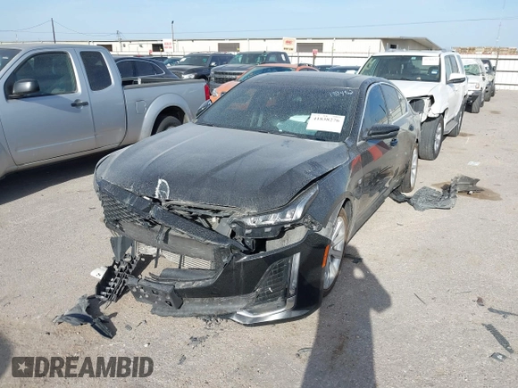 2023 Cadillac CT5 Luxury with VIN 1G6DW5RK4P0156637, listed as a IAAI auction lot 41838276 with 49,489 mi miles and . Bid and sale history available at DreamBid. Image 16.