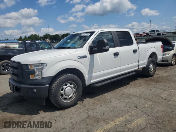 2017 Ford F-150 XL with VIN 1FTFW1EF1HFA12999, listed as a Copart auction lot 61577295 with 89,613 mi miles and Clean title. Bid and sale history available at DreamBid. Image 1.