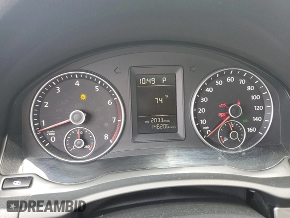 2010 Volkswagen Jetta Limited Edition with VIN 3VWRZ7AJ2AM158879, listed as a Copart auction lot 61483065 with 146,206 mi miles and Salvage title. Bid and sale history available at DreamBid. Image 9.