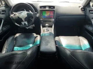 2008 Lexus IS 350 with VIN JTHBE262082013571, listed as a Copart auction lot 61582565 with 106,857 mi miles and Salvage title. Bid and sale history available at DreamBid. Image 8.