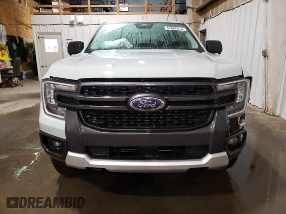 2024 Ford Ranger XLT with VIN 1FTER4HH9RLE28691, listed as a Copart auction lot 47892515 with 8,526 mi miles and Salvage Title. Bid and sale history available at carsss.com. Image 5.