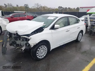 2015 Nissan Sentra SV with VIN 3N1AB7AP2FY287183, listed as a IAAI auction lot 41851052 with 236,143 mi miles. Bid and sale history available at carsss.com. Image 2.