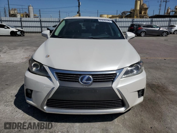 2015 Lexus CT 200h with VIN JTHKD5BH7F2234676, listed as a Copart auction lot 61676175 with 196,411 mi miles and Salvage title. Bid and sale history available at DreamBid. Image 5.