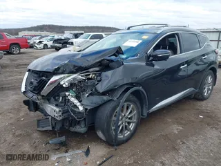 2015 Nissan Murano Platinum with VIN 5N1AZ2MH5FN283203, listed as a IAAI auction lot 41225388 with 1 mi miles. Bid and sale history available at carsss.com. Image 16.