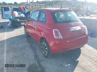 2012 FIAT 500 Pop with VIN 3C3CFFARXCT127684, listed as a IAAI auction lot 42543045 with 106,930 mi miles and . Bid and sale history available at DreamBid. Image 3.