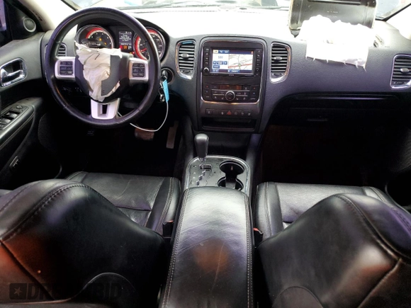 2013 Dodge Durango Citadel with VIN 1C4RDHEGXDC687475, listed as a Copart auction lot 84757144 with 208,217 mi miles and Salvage title. Bid and sale history available at DreamBid. Image 8.